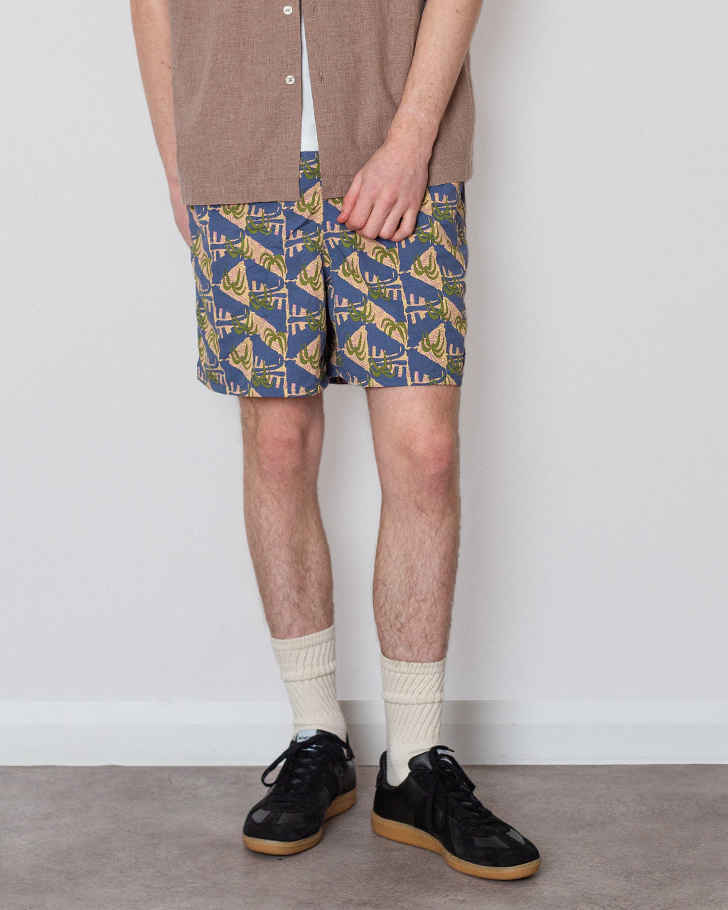 Baggies 5" - Jaguar Geo Dolomite Blue