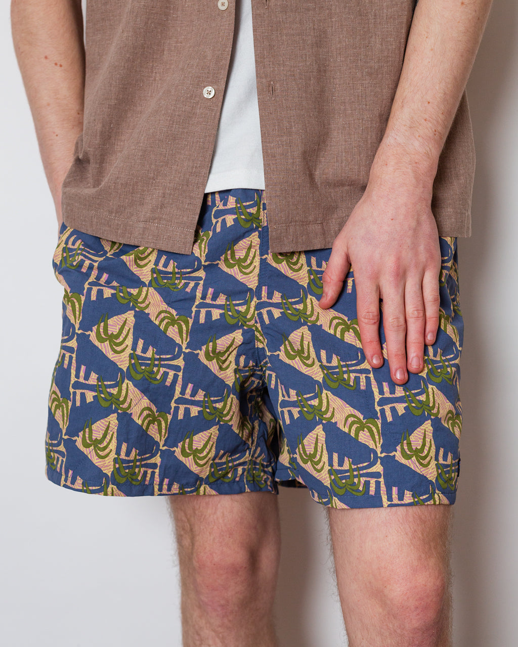 Baggies 5" - Jaguar Geo Dolomite Blue