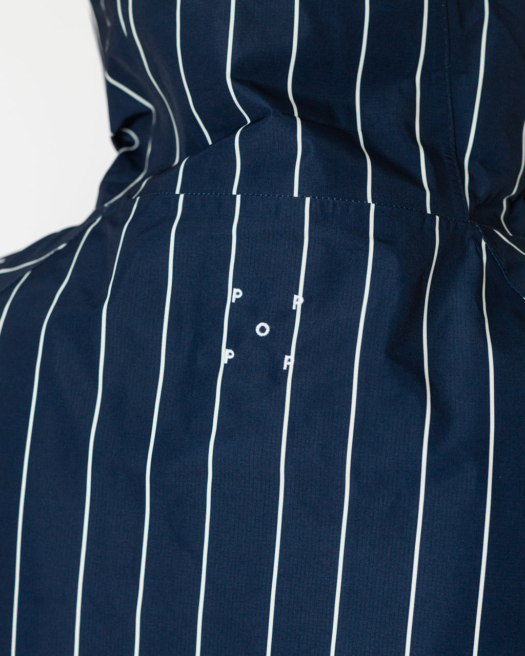 Pinstripe Oracle Jacket - Navy White