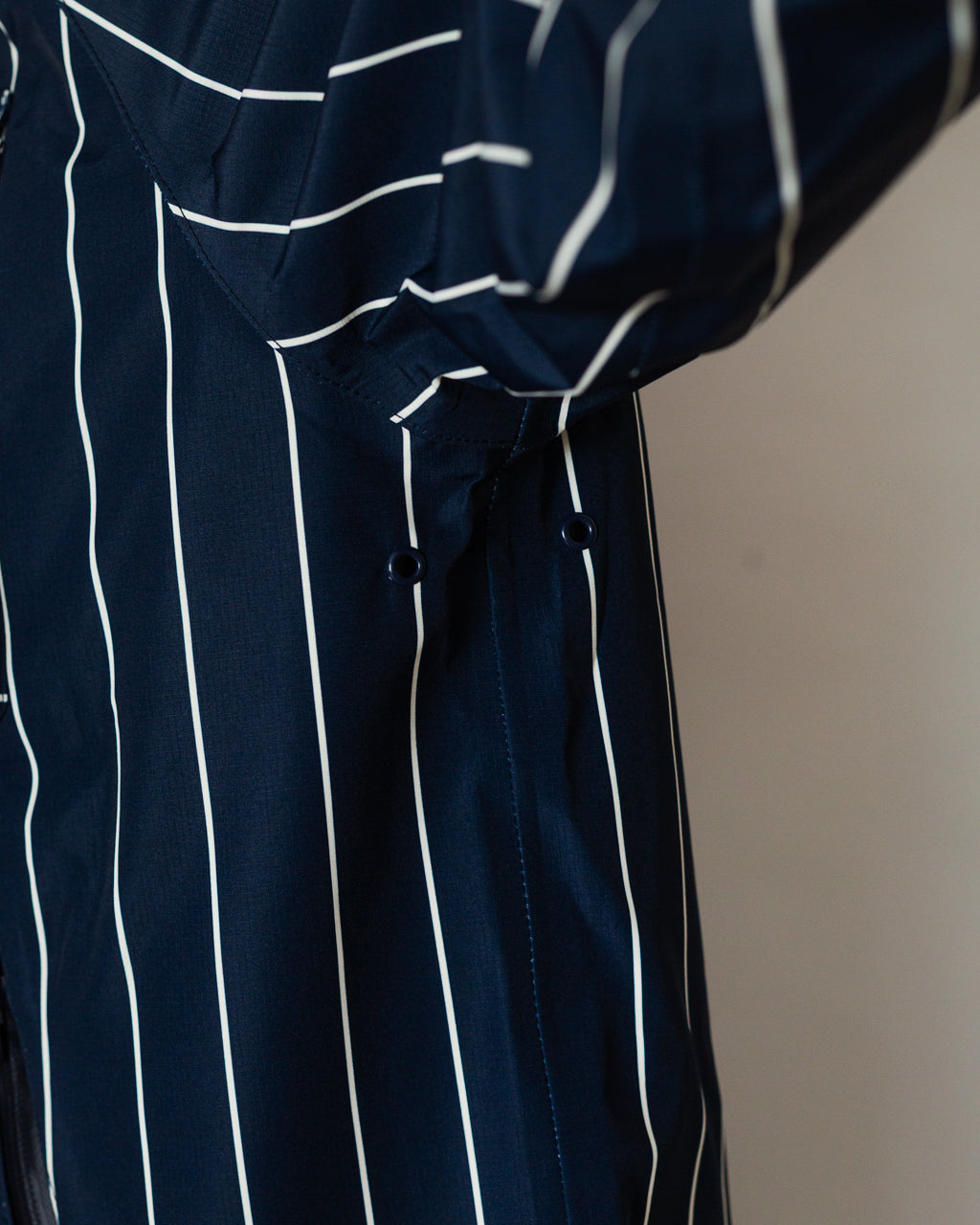 Pinstripe Oracle Jacket - Navy White