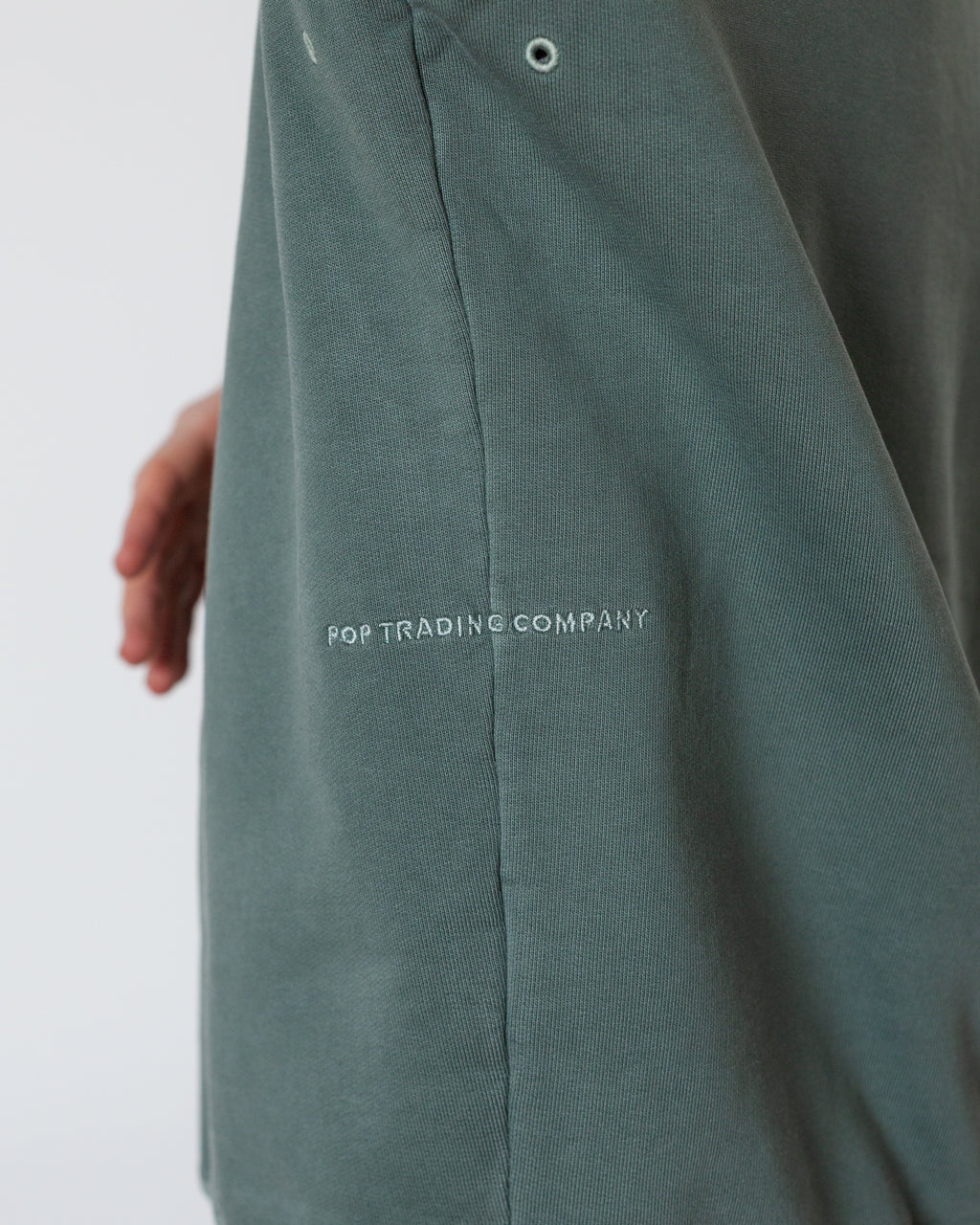 Half Zip Sweat - Agave Green