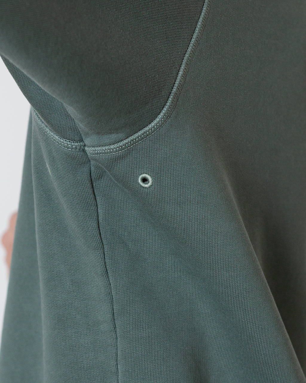 Half Zip Sweat - Agave Green