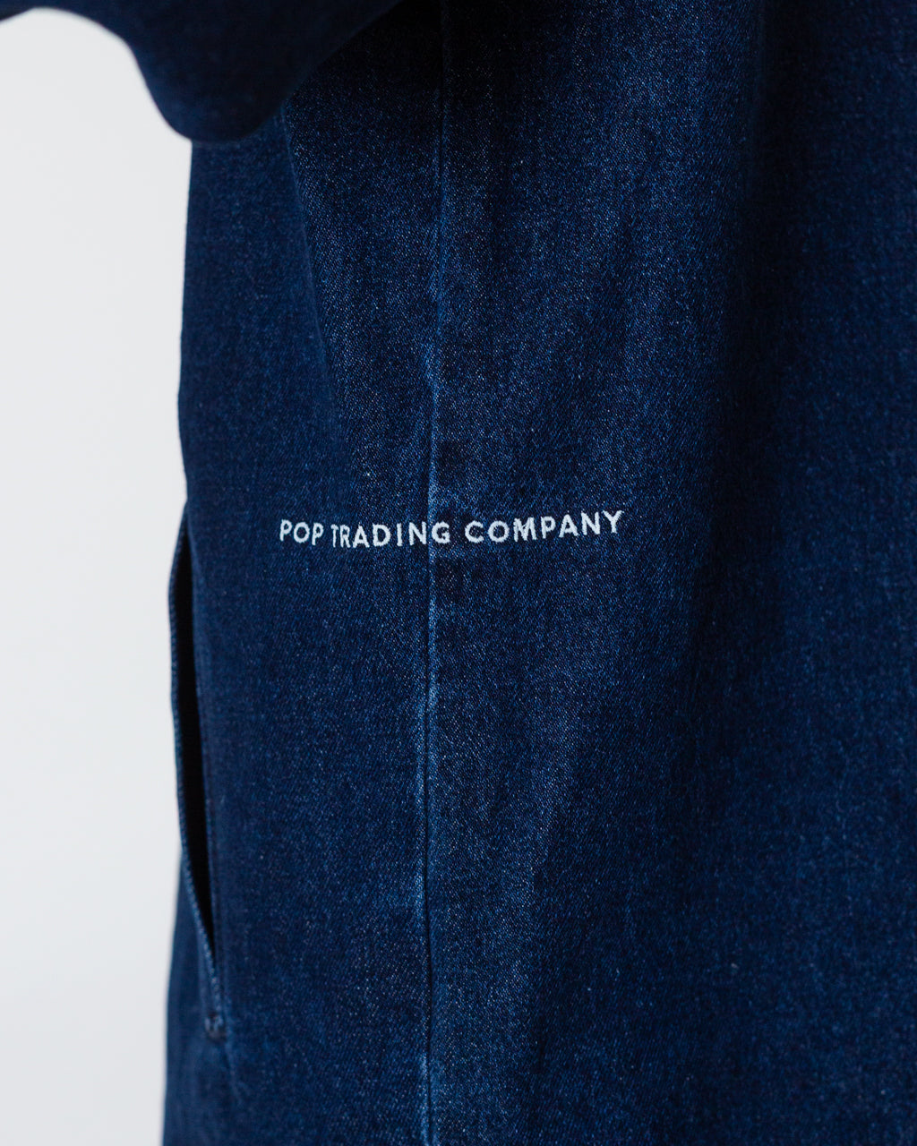 Denim Full Zip Jacket - Rinse Denim
