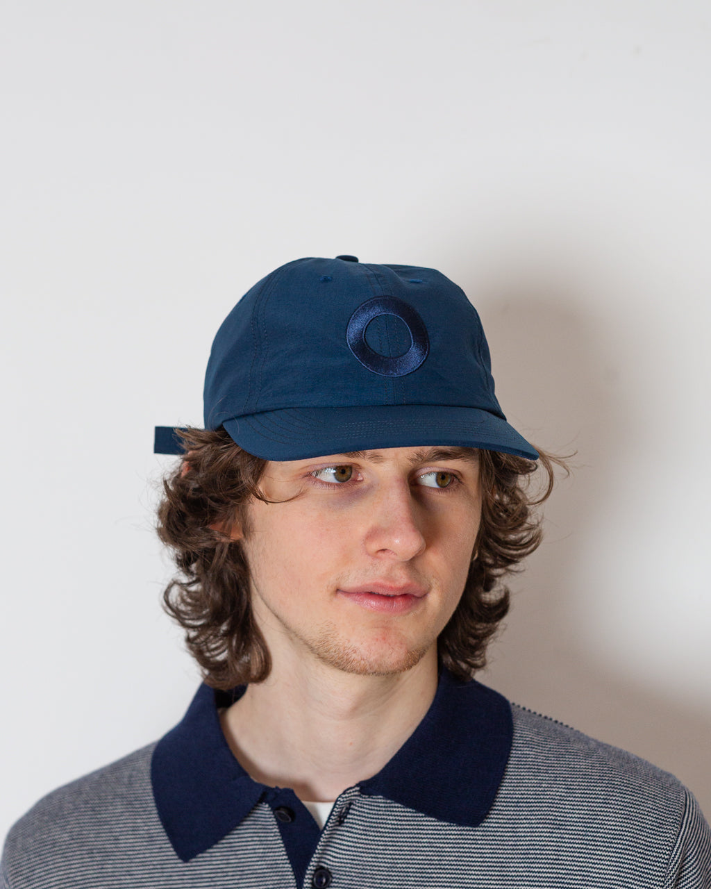 O 6 Panel Cap - Navy | Pop Trading Company | Peggs & son.