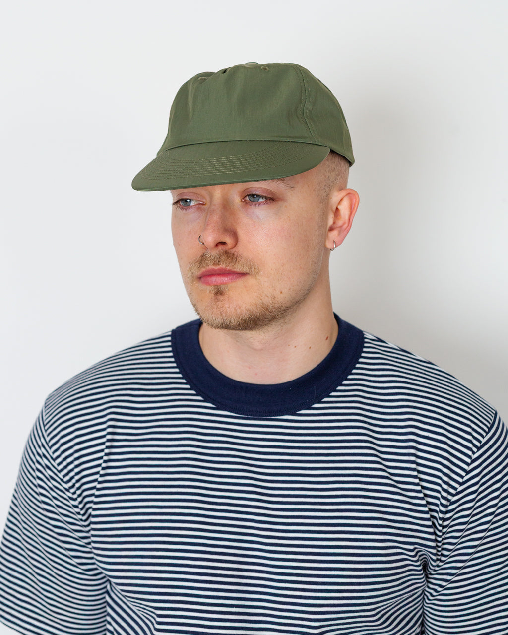 Nylon Surf Cap - Olive