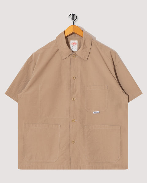 Coverall Shirt - Beige | Danton | Peggs & son.