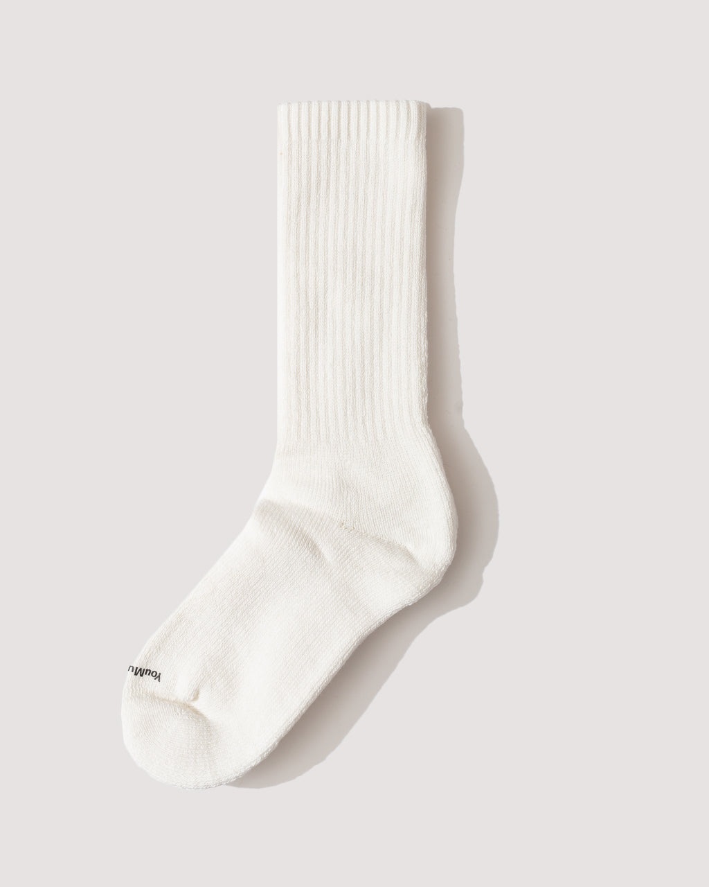 Solid Sock - White
