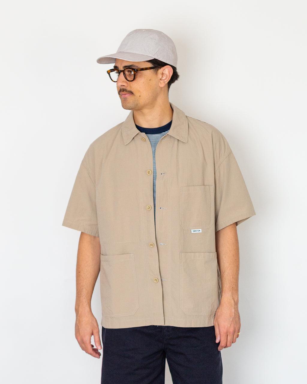 Coverall Shirt - Beige