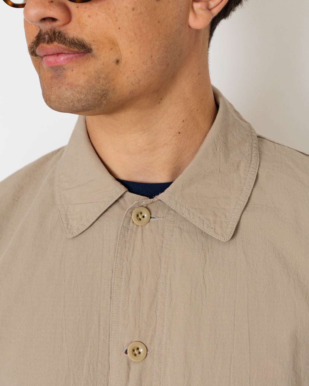 Coverall Shirt - Beige