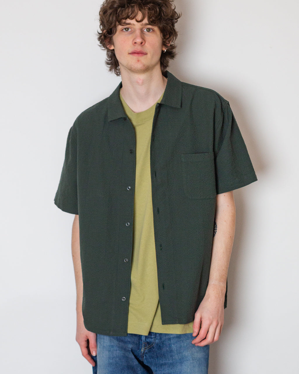 Malick Shirt - Dark Green