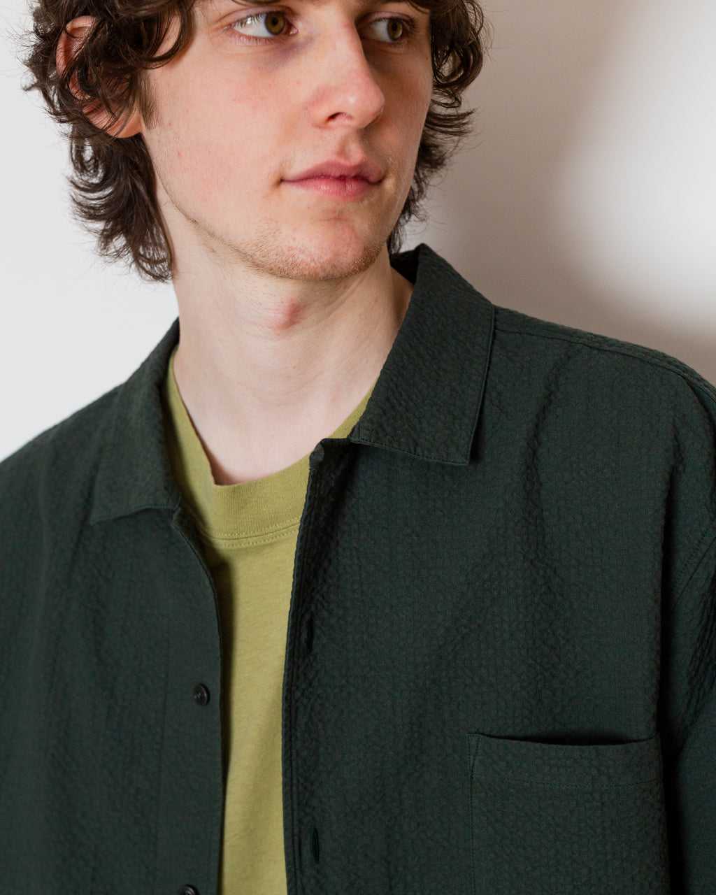 Malick Shirt - Dark Green