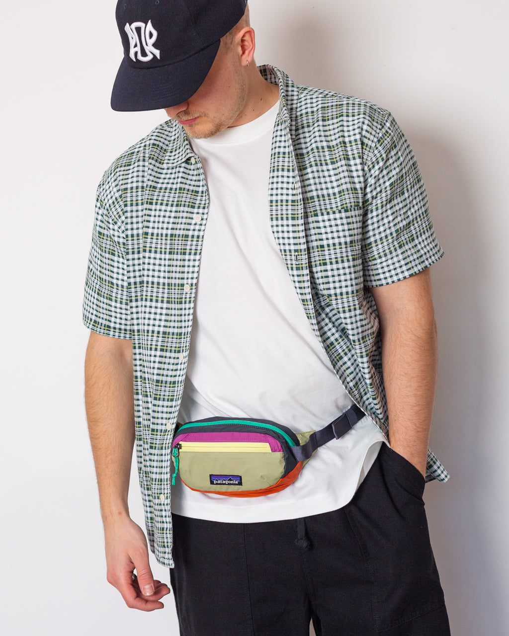 Terravia Mini Hip Pack - Patchwork Gumtree Green