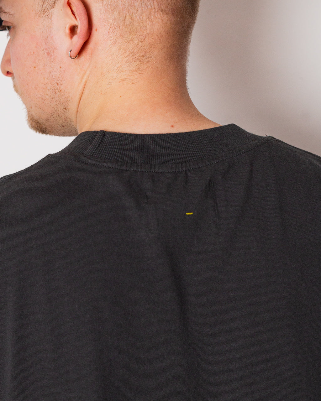 Flatlock Crew - Black Green