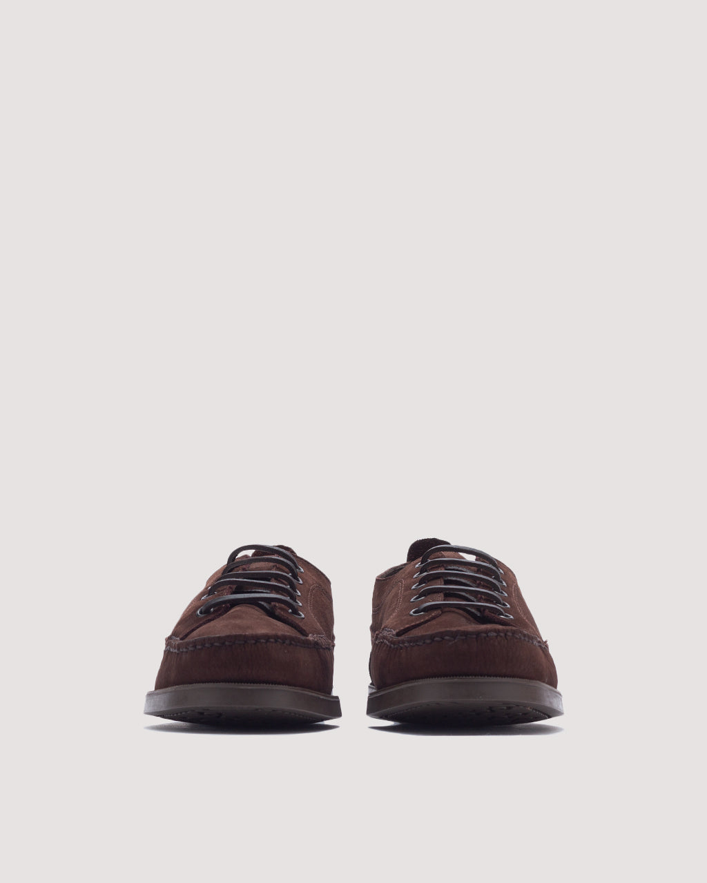 Malibu - Taurillon Nubuck Chocolate Marine Marron