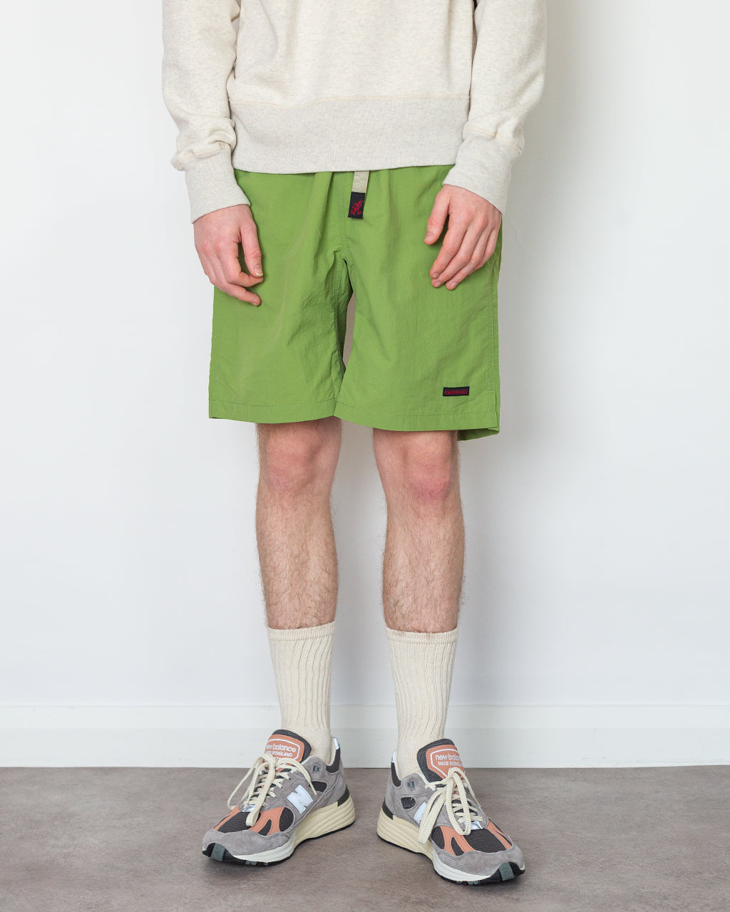 Nylon Packable G-Short - Jade Green