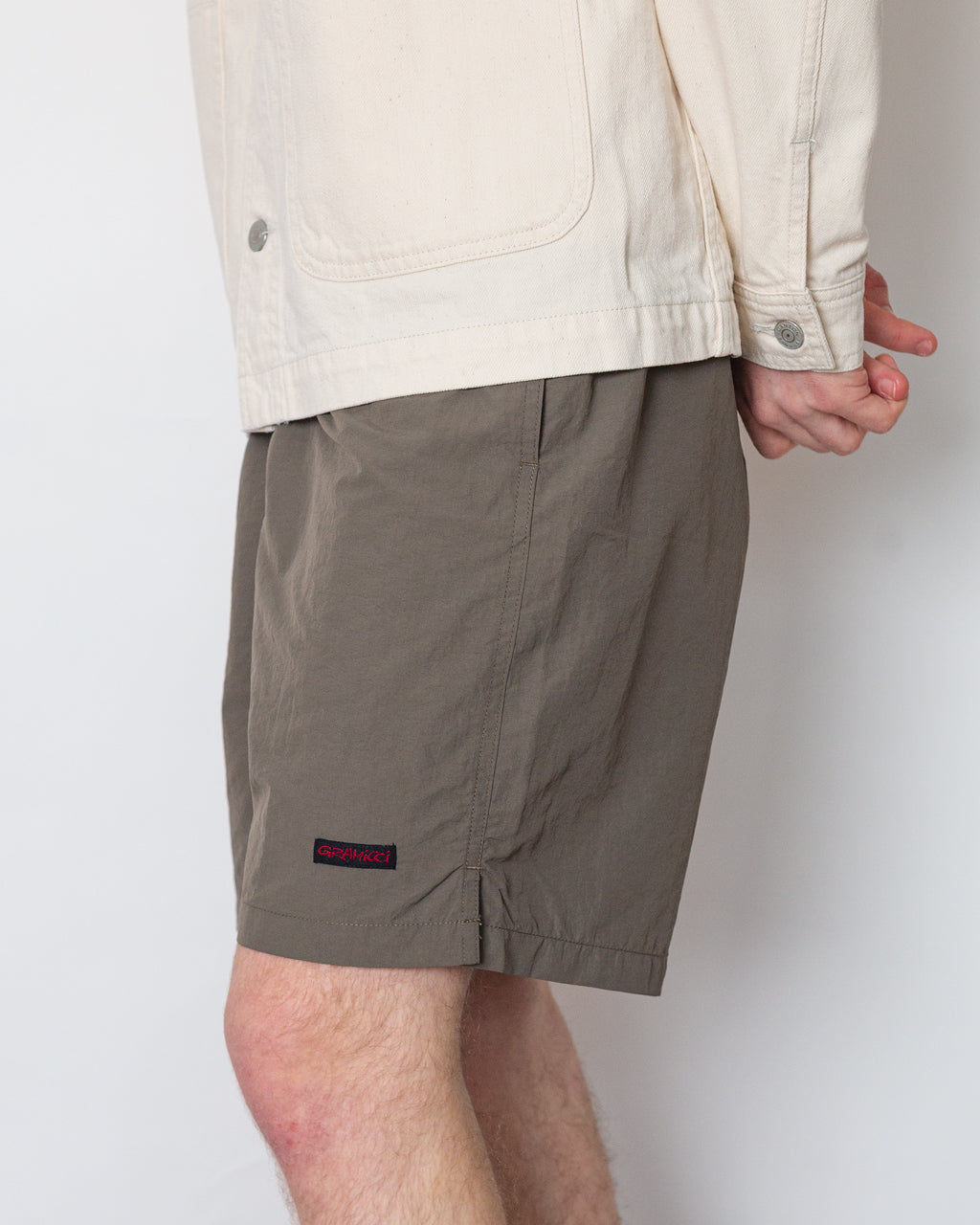 Nylon Packable G-Short - Granite