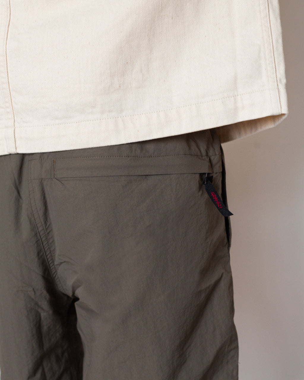 Nylon Packable G-Short - Granite