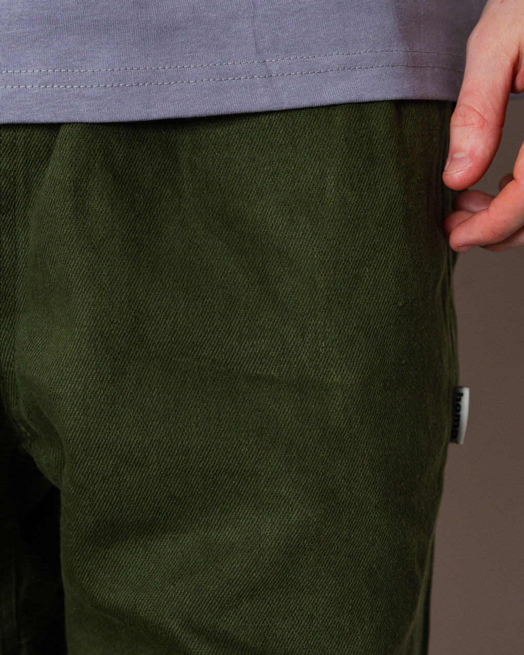 Hemp G-Short - Olive