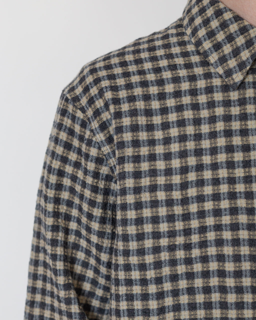 Another Overshirt 1.0 - Blue Ecru Check