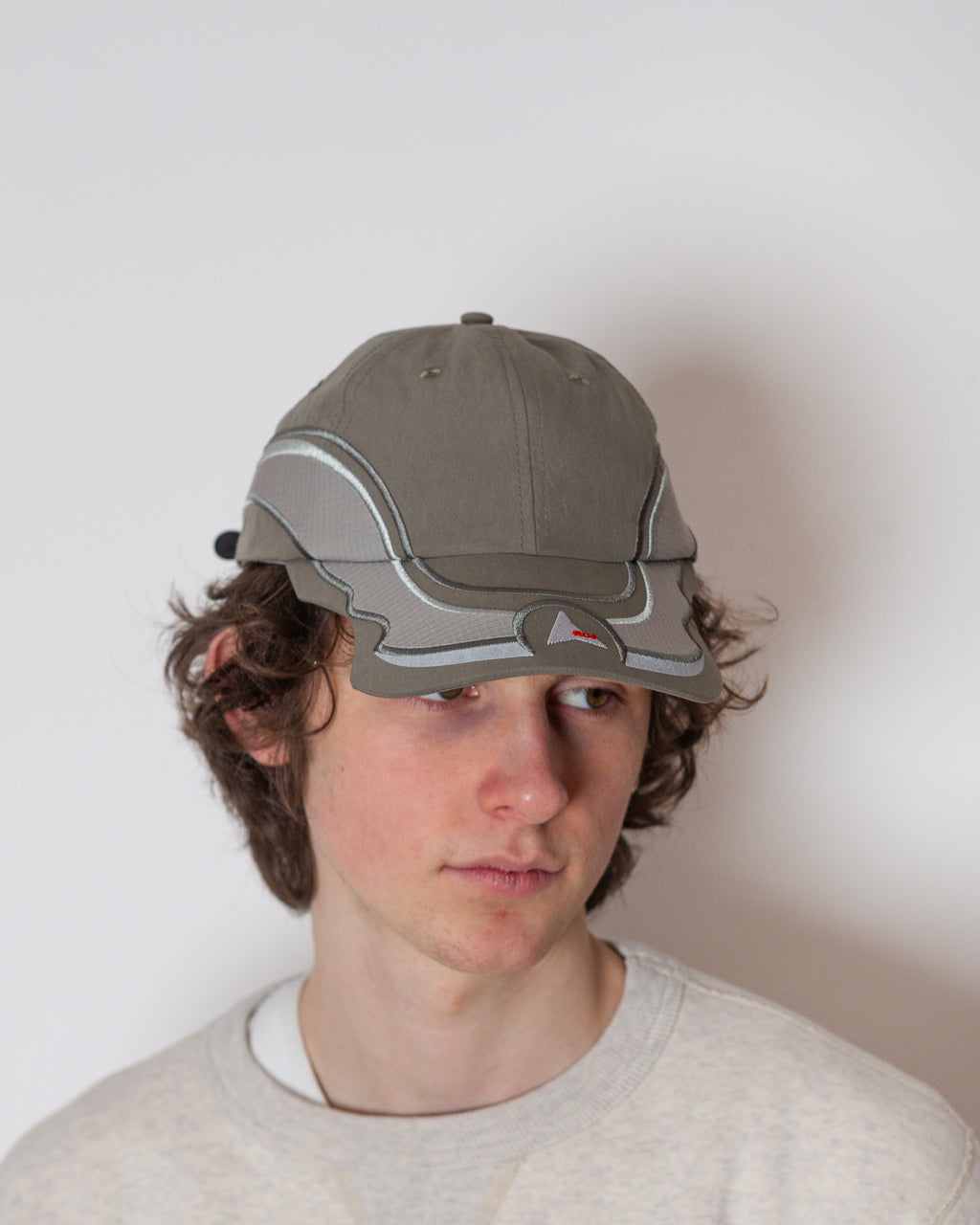 Pursuit 6 Panel Cap - Grey
