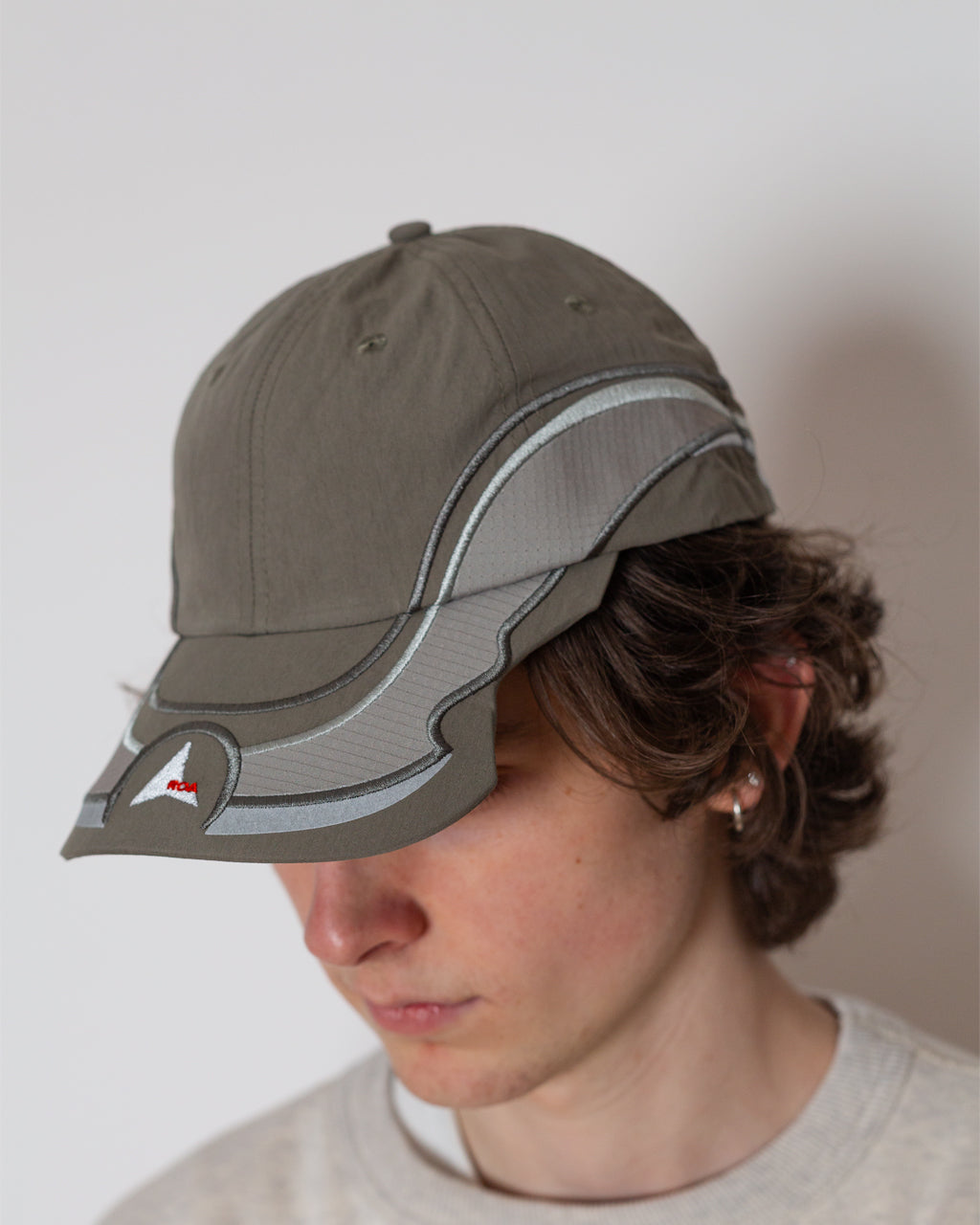 Pursuit 6 Panel Cap - Grey
