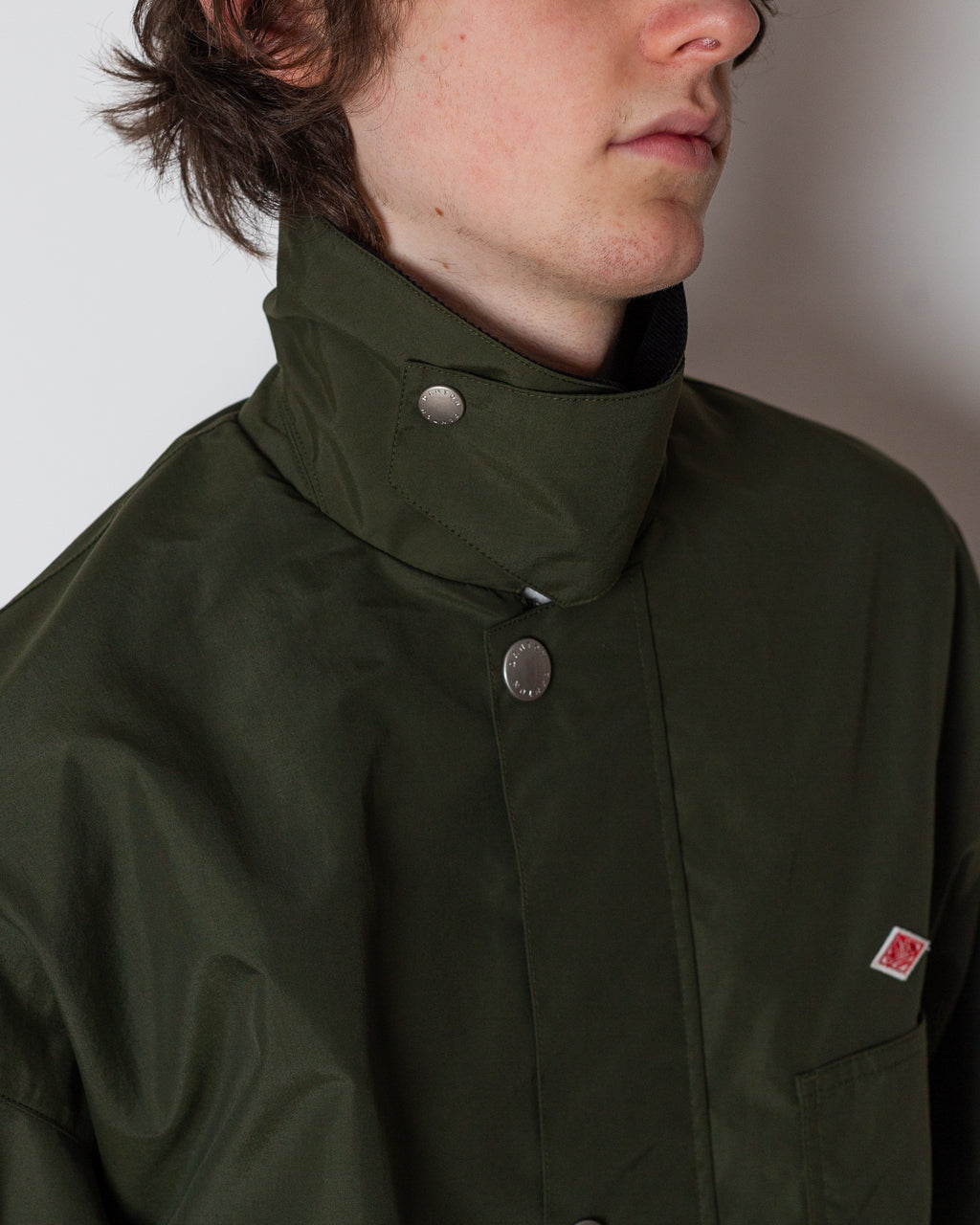 Coverall Jacket - Olive | Danton | Peggs & son.