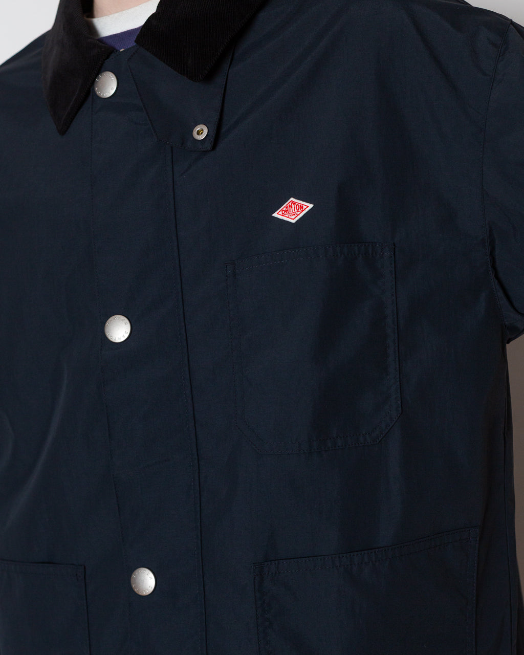 Coverall Jacket - Charcoal | Danton | Peggs & son.