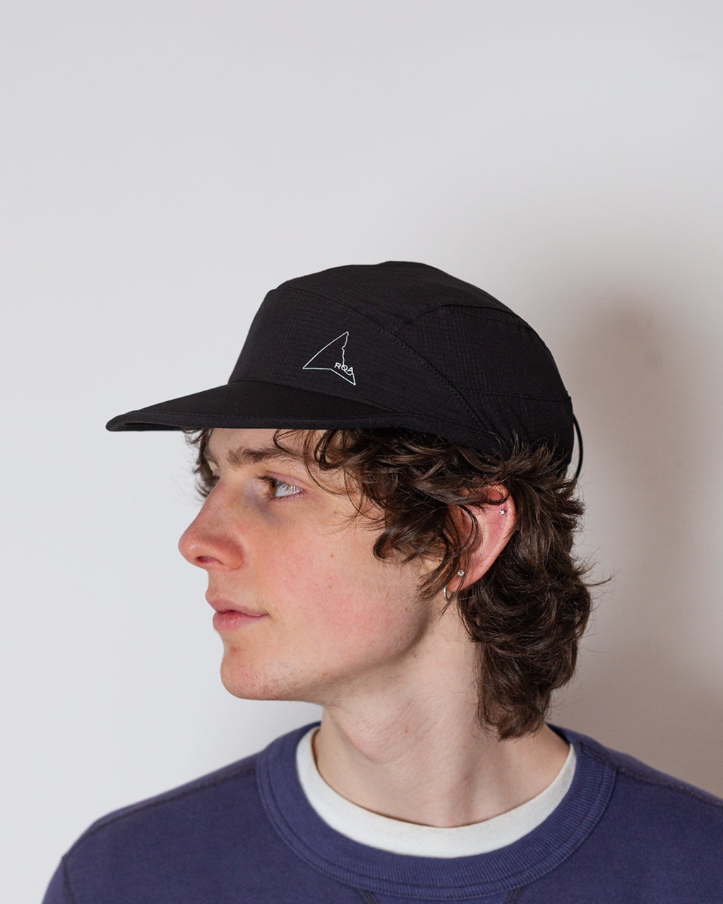 Aair Flow Weave Running  Cap - Black