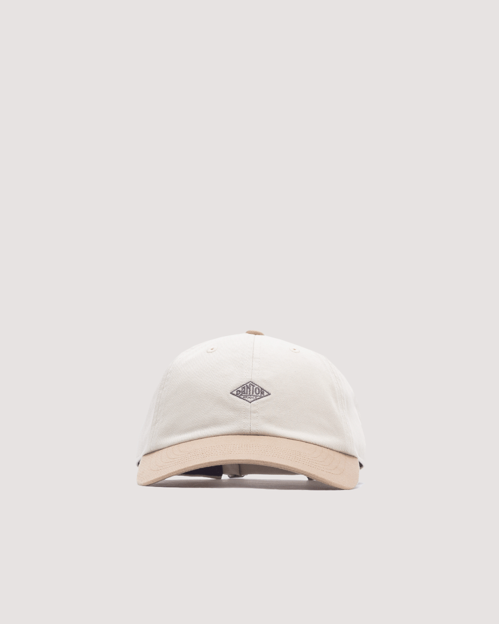 6 Panel 2 Tone Cap - Oyster/Beige
