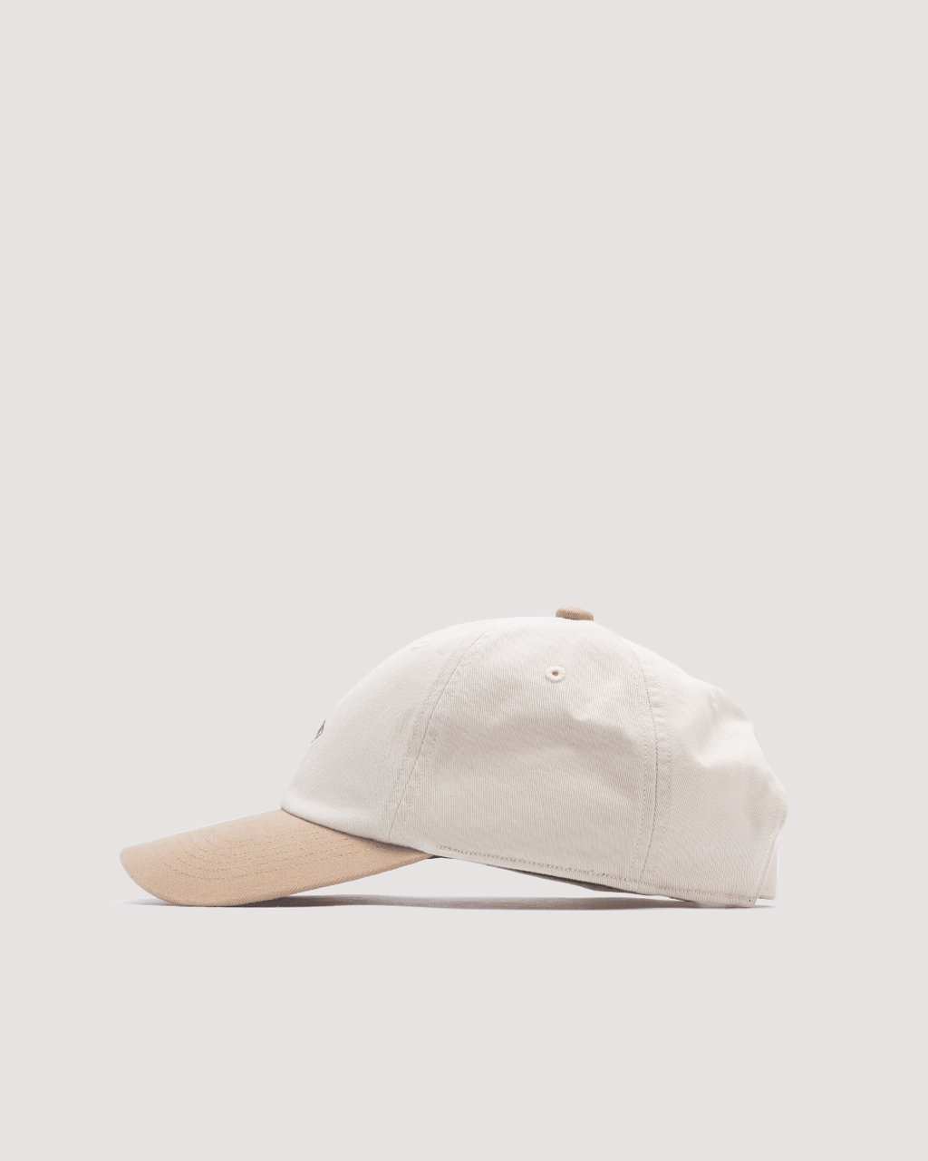 6 Panel 2 Tone Cap - Oyster/Beige