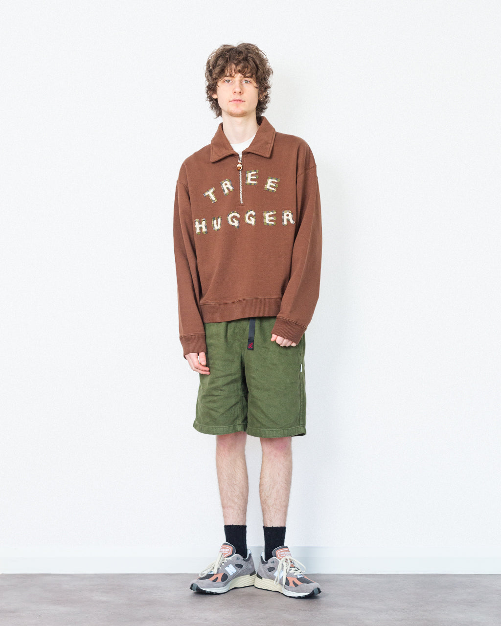 Geo Pullover - Brown Tree Hugger