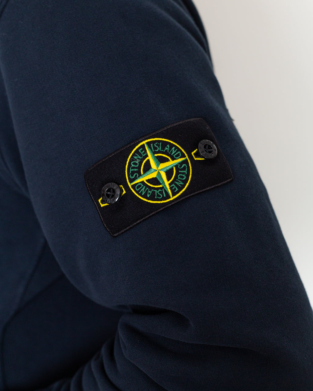 Zip Up Sweatshirt - Navy Blue V0020 | Stone Island | Peggs & son.