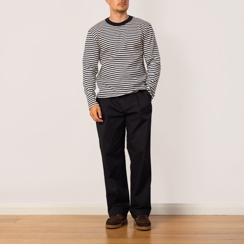 Heritage ML T-Shirt - Marine Deep/Milk