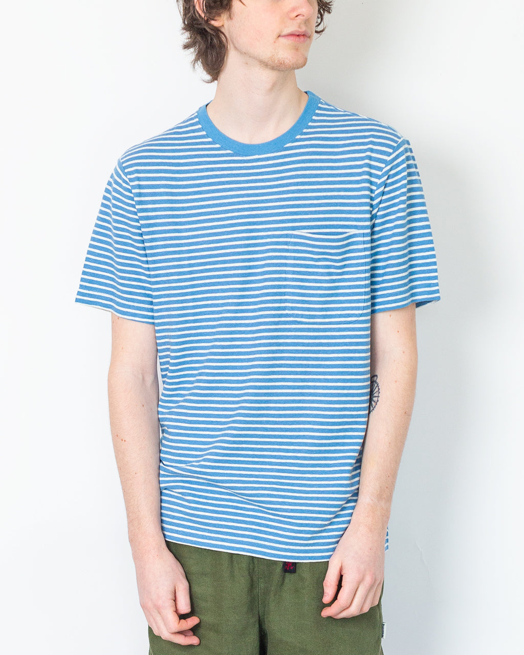 Trail Harbour Pocket Tee - Steps Shore Blue