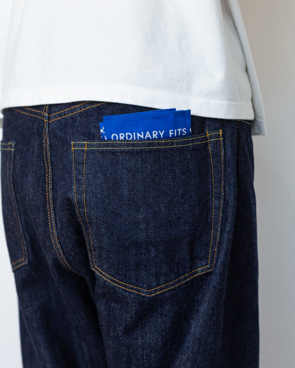 【ORDINARY FITS】Type Loose INDIGO 32 #117 117 Loose Fit - One Wash Indigo | Ordinary Fits | Peggs & son.