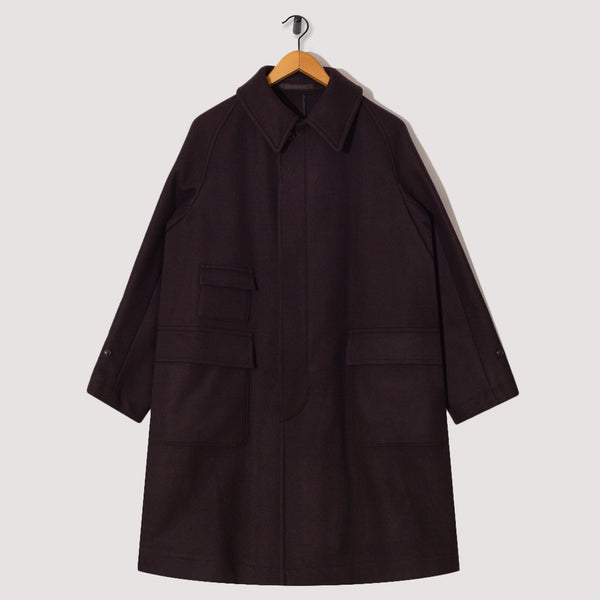 美品❗️KAPTAIN SUNSHINE / Traveller Coat 38 Namu Shop - Kaptain Sunshine Traveller Coat - Khaki Brown