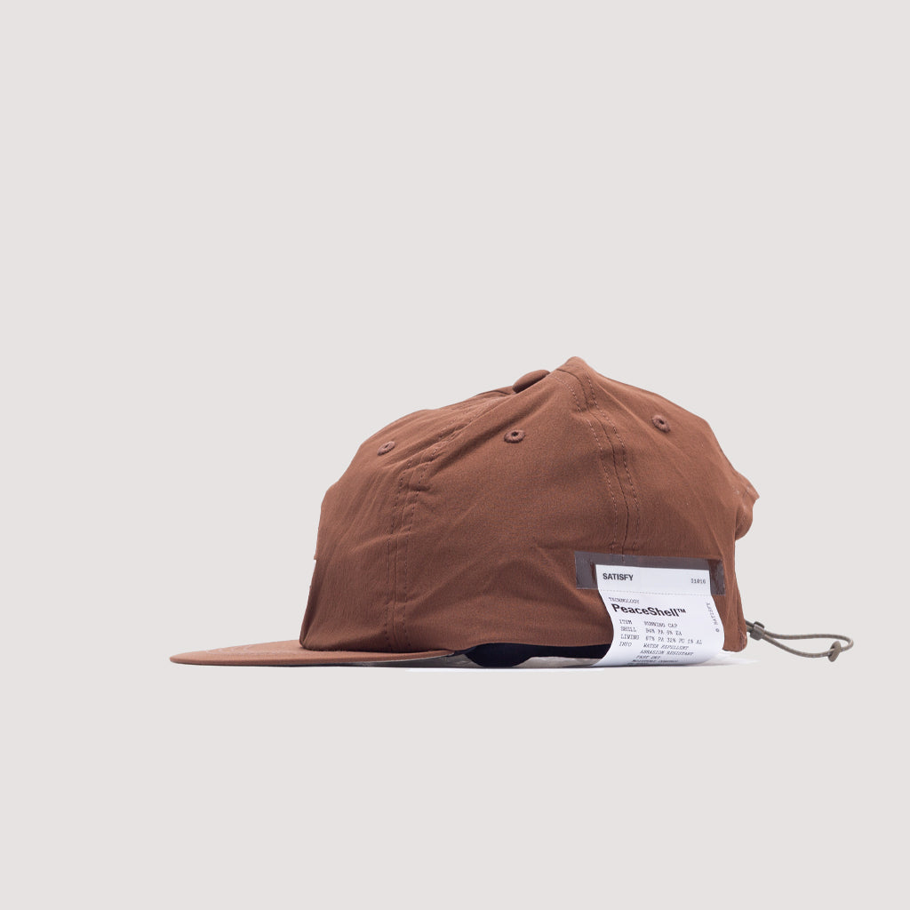 PeaceShell Running Cap - Brown