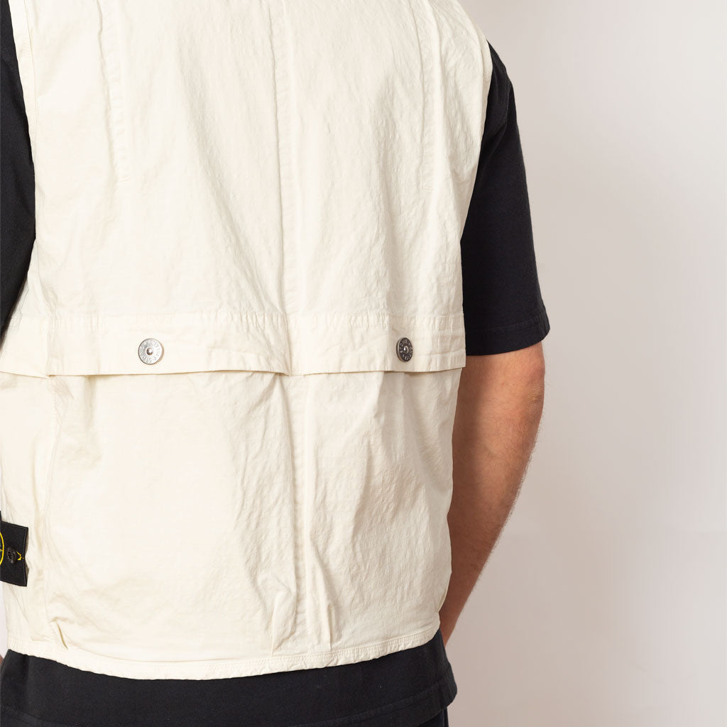 Ripstop Vest - Ivory (V0093)