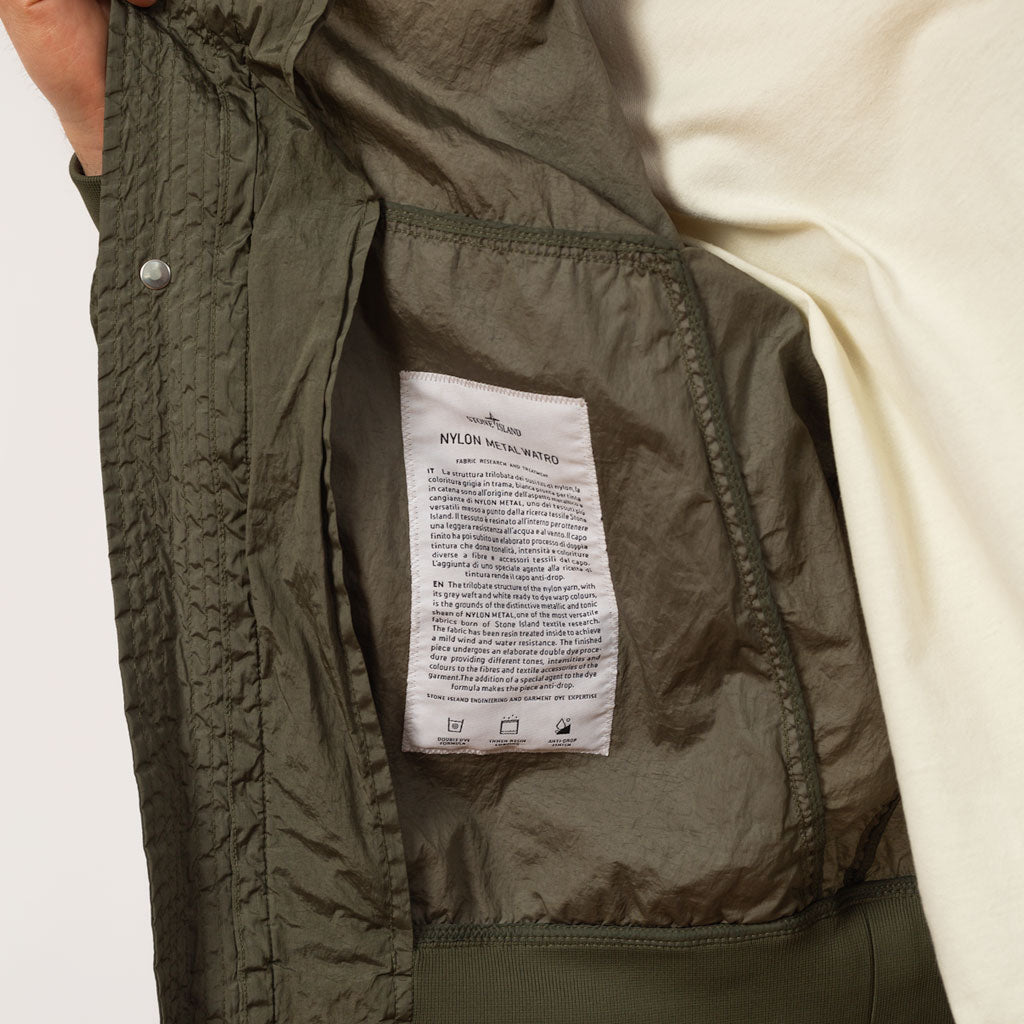 Crinkle Bomber - Military Green (V0054)