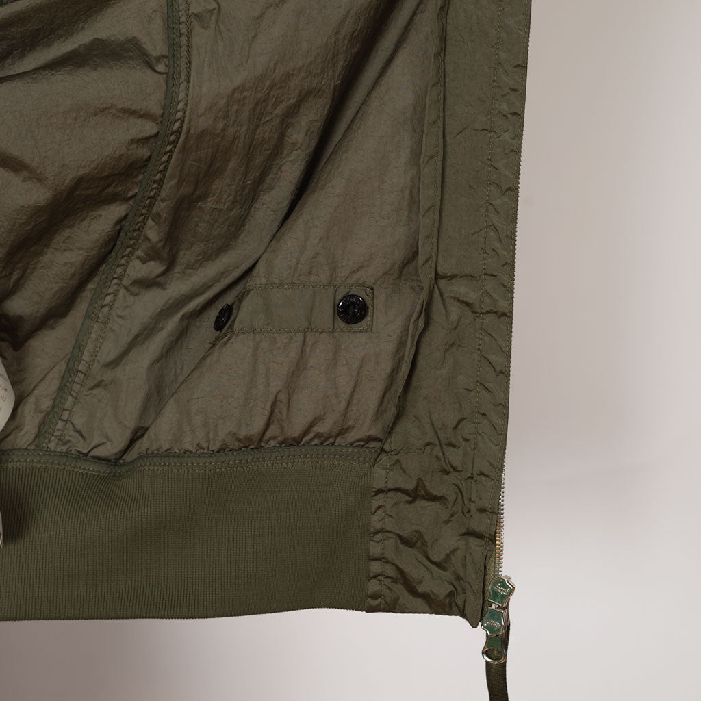 Crinkle Bomber - Military Green (V0054)