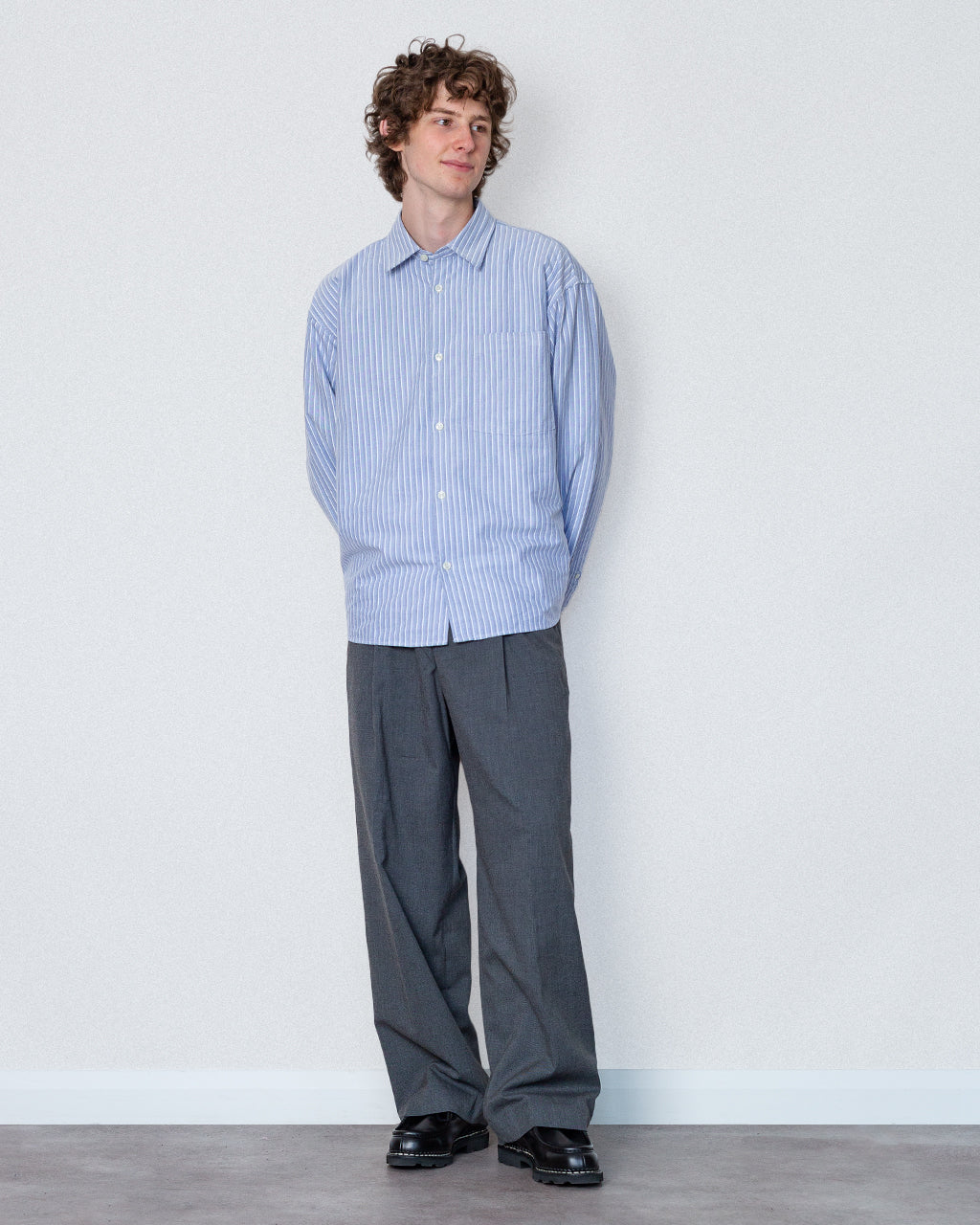 Ravn 263 Trouser - Dark Grey Melange