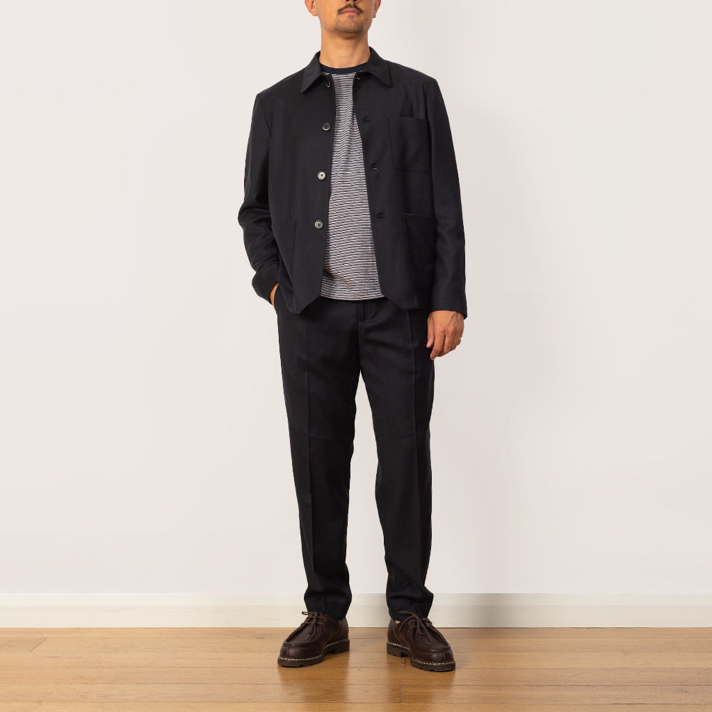 Overshirt Visal Flan - Navy