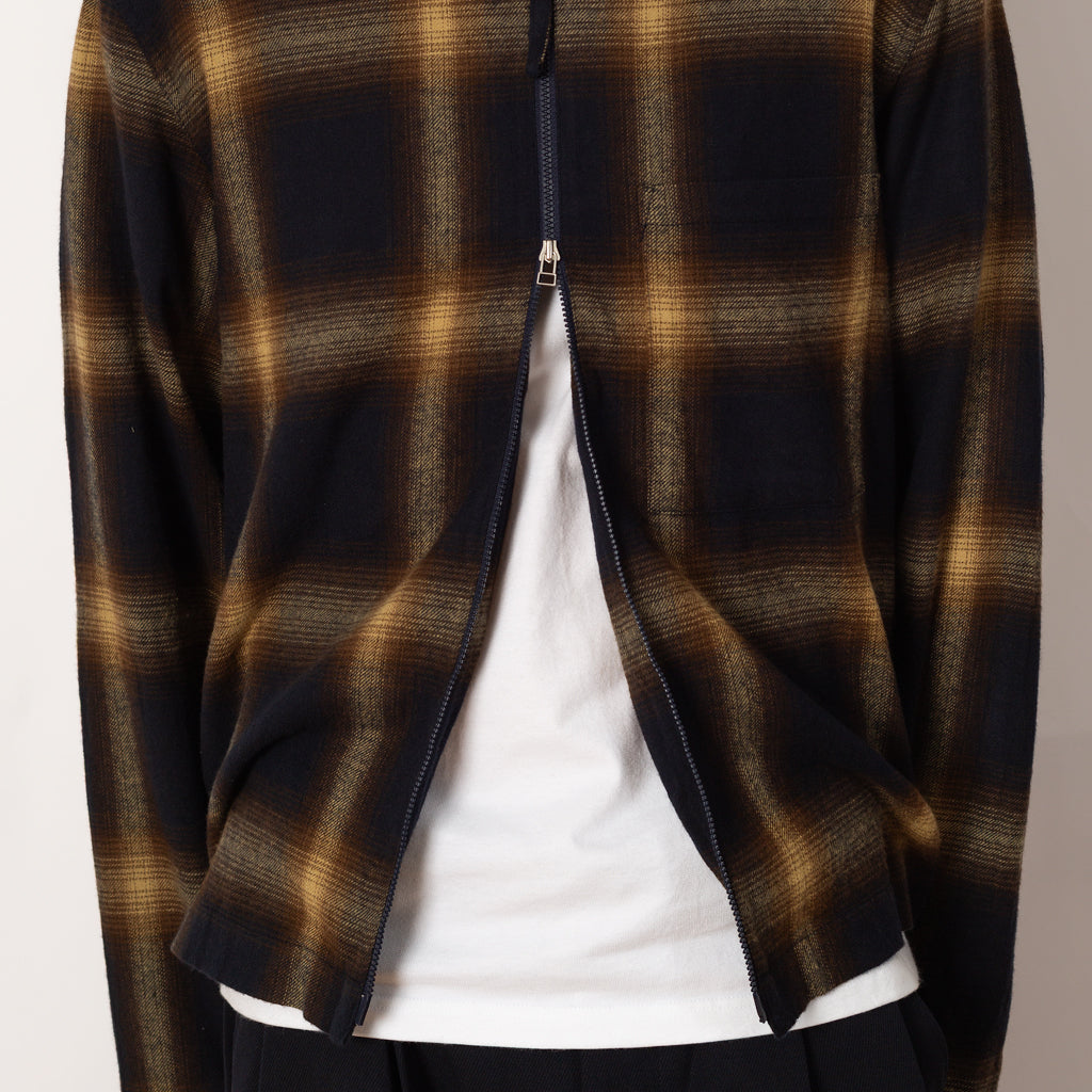 Zip Shirt - Canyon Check Navy