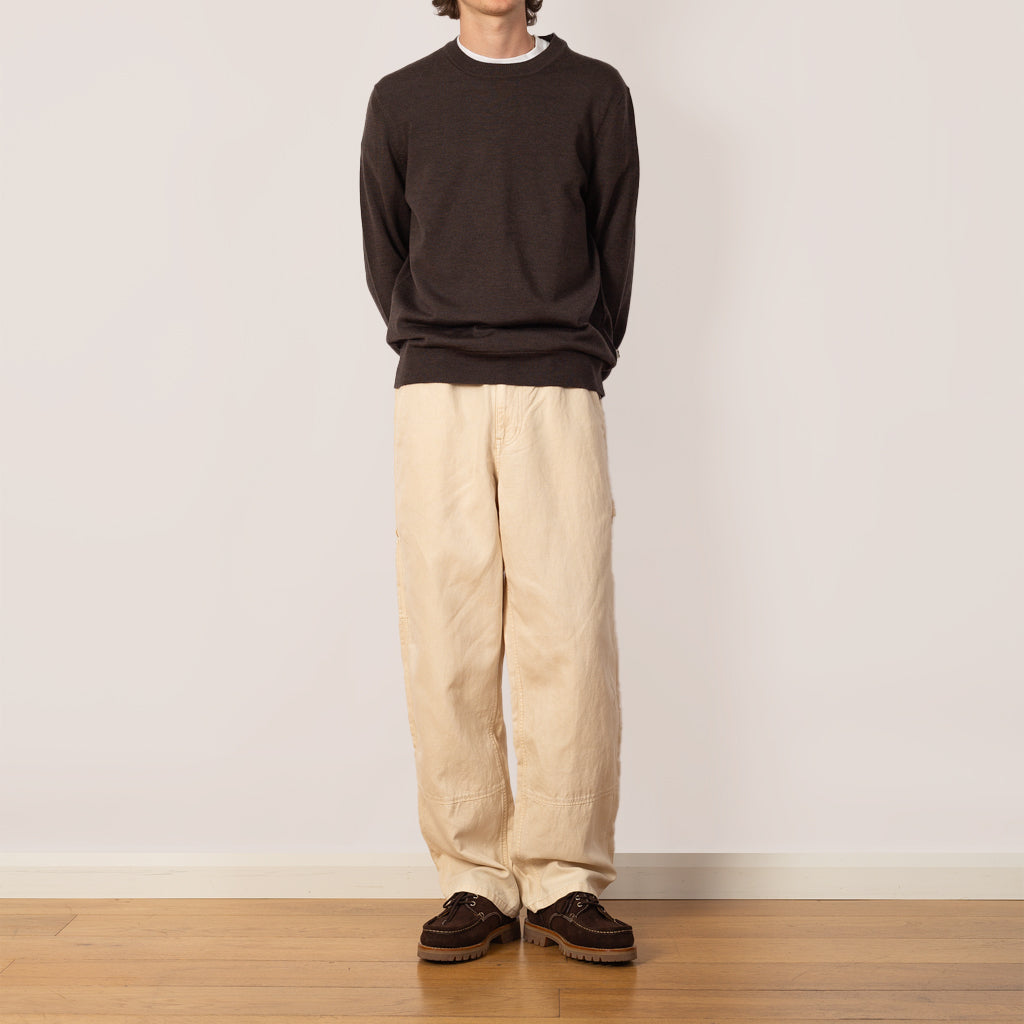 Canvas Work Pant - Bone