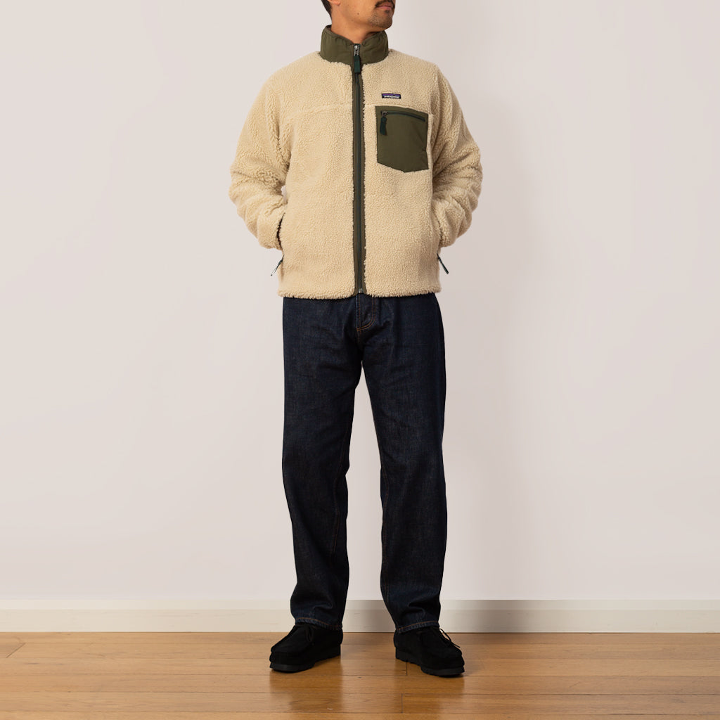 Retro X Jacket - Dark Natural/Basin Green