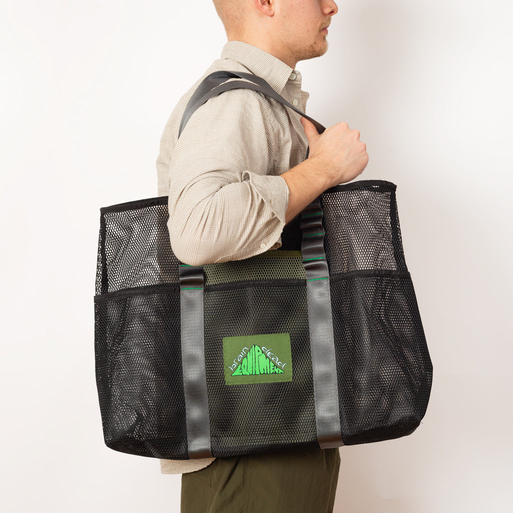 Equipment Mesh Tote Bag - Black Multi