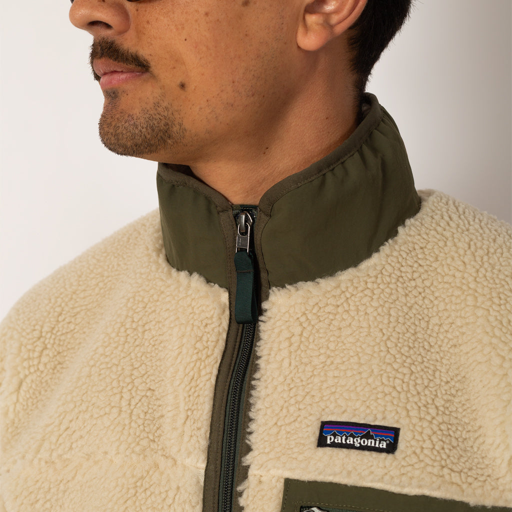 Retro X Jacket - Dark Natural/Basin Green