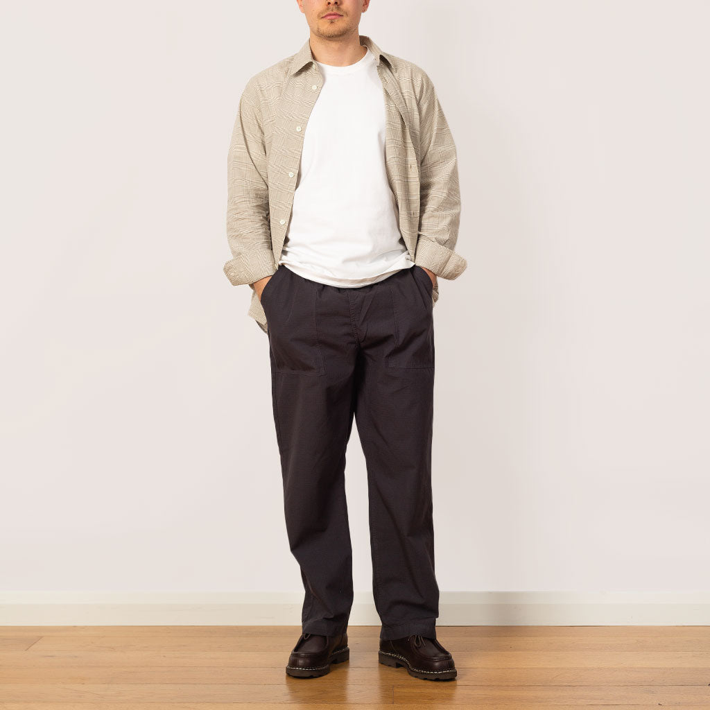 Ripstop Chef Pant - Washed Black