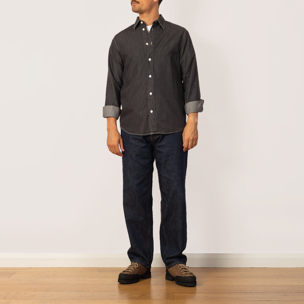 Colby Shirt - Grey Denim