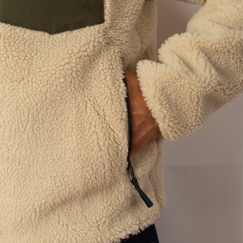 Retro X Jacket - Dark Natural/Basin Green